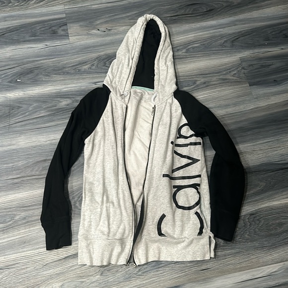 Calvin Klein zip up sweater - Picture 1 of 2